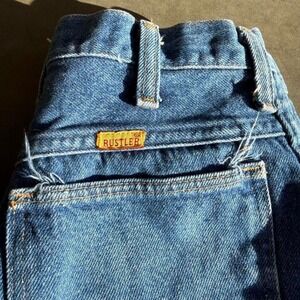 Vintage Rustler Mens Blue Denim Jeans Straight Leg Made in USA 87621 28x32